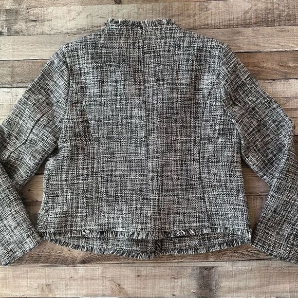 🍂NWT Anthropologie Maeve Double-Breasted Tweed Jacket | Size 12 - Picture 6 of 11